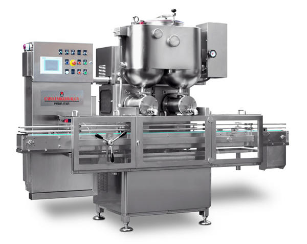 ਡਬਲ ਹੈਡਜ਼ ਅਰਧ-ਆਟੋਮੈਟਿਕ ਫਲ ਜੈਮ ਫਿਲਿੰਗ ਮਸ਼ੀਨ 